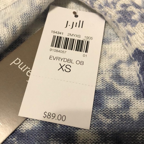 J Jill convertible short sleeves sweater size XS - Picture 9 of 11